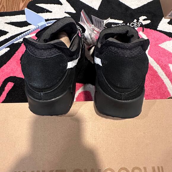 Nike Air Max 90 Off-White “Black” - Size 10 - Brand New